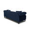 Mitchellville 3 Seater Velvet Scroll Arms Sofa-1548100390