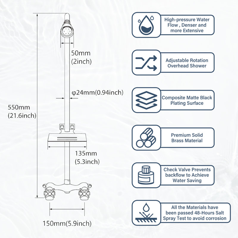 Dual Function Accent with Rough in-Valve