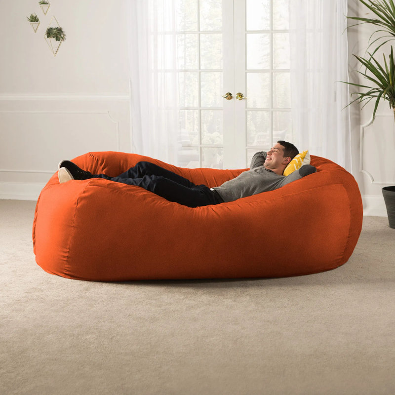 Canapé-fauteuil géant Mandarine
