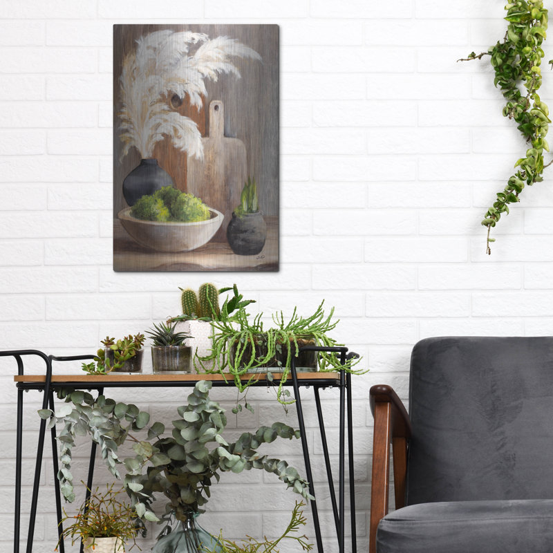 «Spring Tableaux 1» par Julia Purinton, art mural en métal, H 16 po x l 12 po
