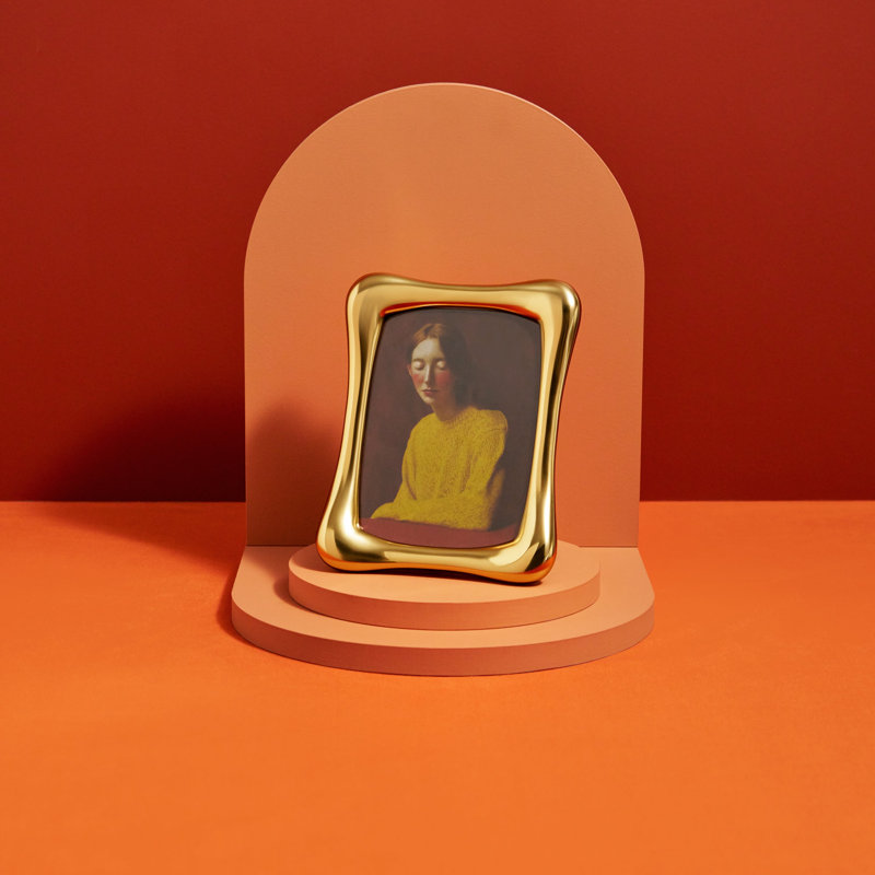 Anton Frame, Gold, 4" x 6"