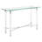 Magally 47.2'' Glass Top Console Table