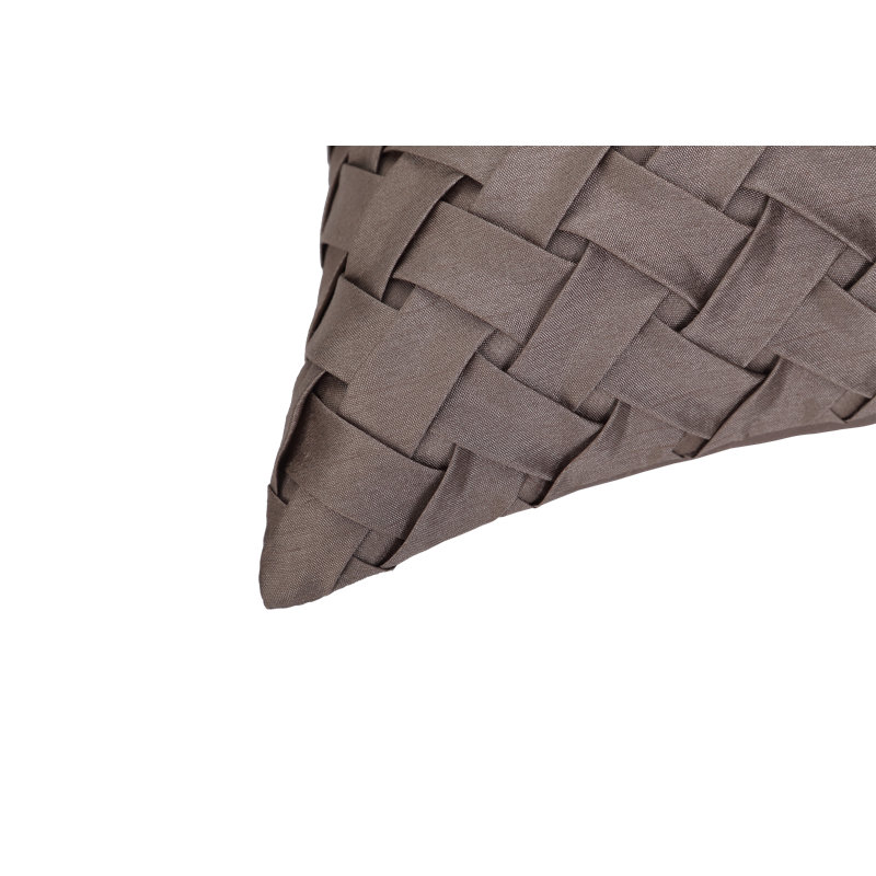 Housse et coussin de coussin décoratif à motif 3D 3D 17,7 po x 17,7 po