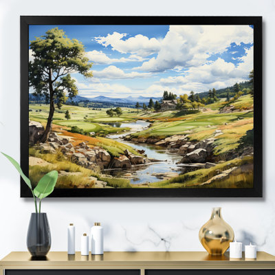" Lake And River Tranquility I "