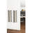 Lleucu 3-Bottle Helical Wall-Mounted Metal Wine Rack in Matte Black - 15", Right-Facing-1520456079-1503142932