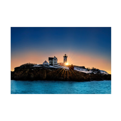 Art mural sur toile tendue - Rick Berk «The Light», art mural pour salon, chambre à coucher ou bureau - 22 x 32