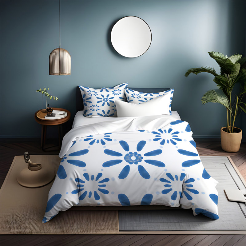 Polyester Duvet Cover, King Duvet Cover + 2 King Shams