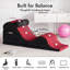 Chaise de yoga 2 en 1 pliable avec housse amovible lavable, méridienne ergonomique et banc de lit pour Home Studio-1950290455
