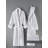 Enochs 100% Cotton Terry Cloth Gender Neutral Bathrobe with Pockets and Hood for Kids-1326733979