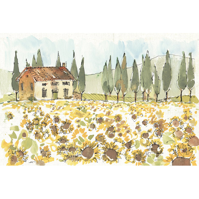 Tuscan Elegance I - Wrapped Canvas Painting, 20cm H x 30cm W x 3.8cm D
