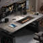 Bureau debout gris en pierre frittée-1589912728