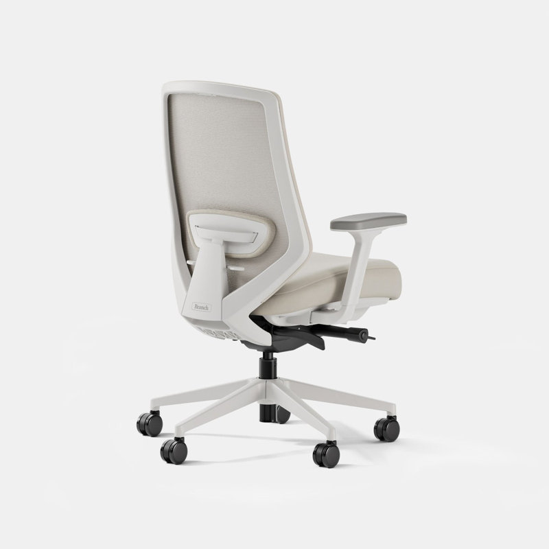 Ergonomic Chair Pro, Limestone, White