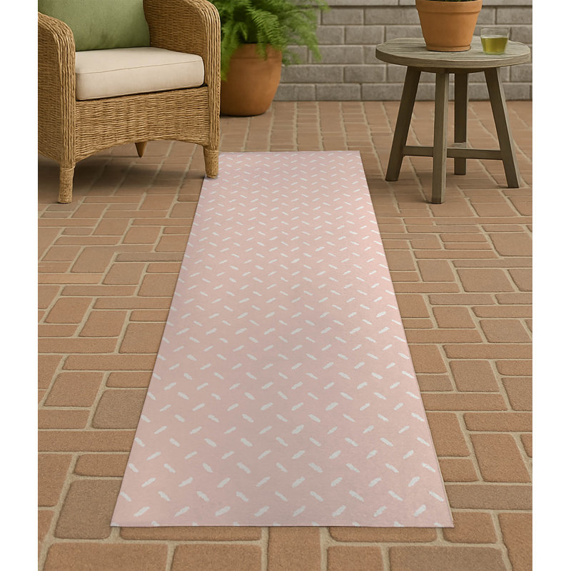 Kat Non-Slip Outdoor Rug, Runner 2'6" x 8'