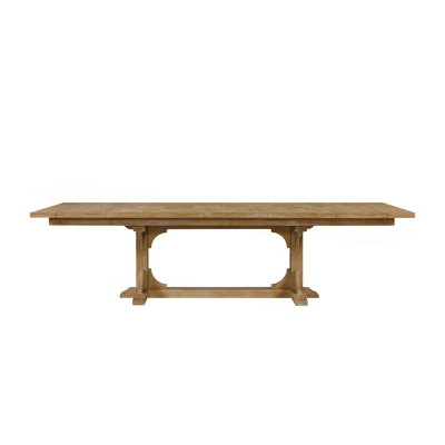 Contemporary Minimalist Trestle Table