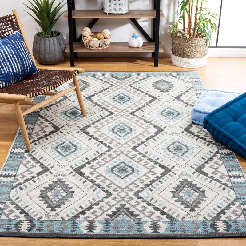 Arbel Hand Woven Performance Southwestern Rug, Rectangle 5' x 8'