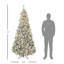 Arbre de Noël artificiel pré-éclairé-1900379403