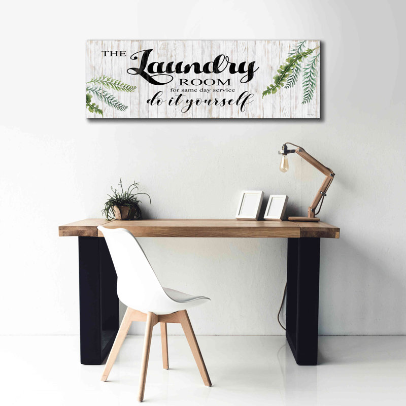 Farmingville The Laundry Room par Cindy Jacobs, H 20 po x l 60 po x P 1,5 po
