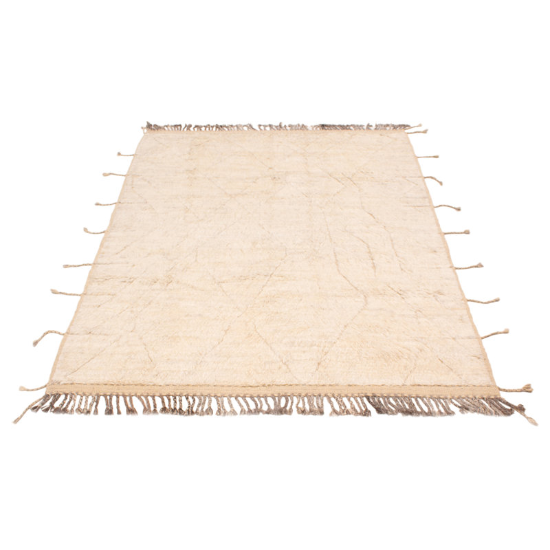 Tapis unique en laine nouvel âge 7 pi 3 po x 9 pi 7 po Zacoria
