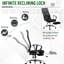 Chaise de travail en filet à dossier haut Inbox