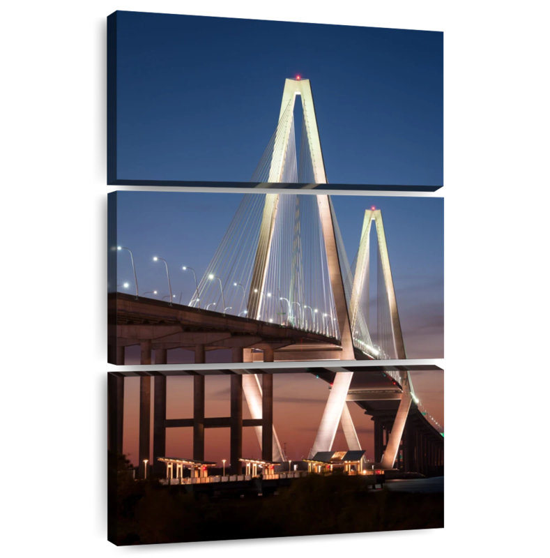 Lilie Nightly Cooper River Bridge, H 45 po x l 28 po