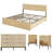 Boho Natural Rattan Bedroom Set-1639212595-1618930975