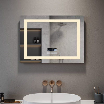 Laymoune Flat Wall Mirror