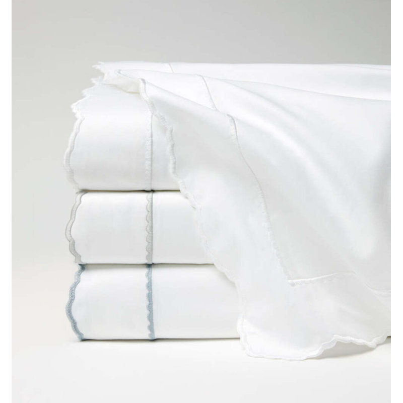 Pettine Percale Flat Sheet, Queen Flat Sheet