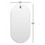 Hang 1 Capsule Beveled Wall Mirror