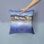 Coussin décoratif bleu intérieur/extérieur