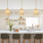 Nekoosa 1 - Light Gold Pendant