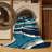  Washable Wave Motion Study Coastal Area Rug
