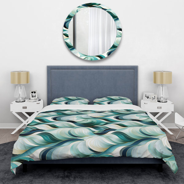 East Urban Home Murier No Abstract Duvet Cover Set | Wayfair