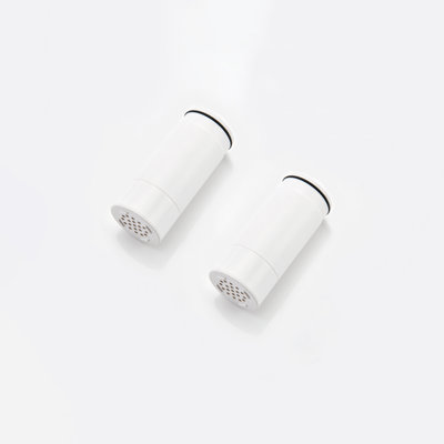 Sumerain 2 PackFaucet Mount Water Filter Element Replace, Water Filtration System for Tap Water Reduces Chlorine, Limescale and Bad Taste