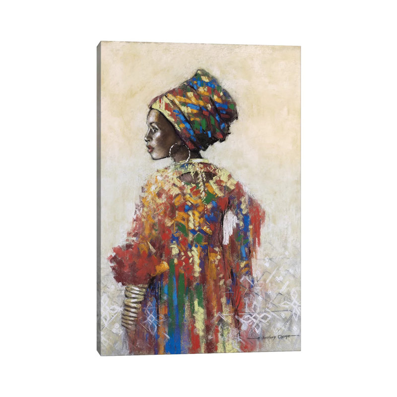 Célébration de la beauté II par E.A. Orme, impression sur toile tendue, H 60 po x l 40po x P 1,5 po, Toile tendue
