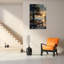 «Forest Forest», art mural sur toile sans cadre 24 po x 36 po