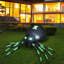 Araignée gonflable gonflable 6 pi Halloween