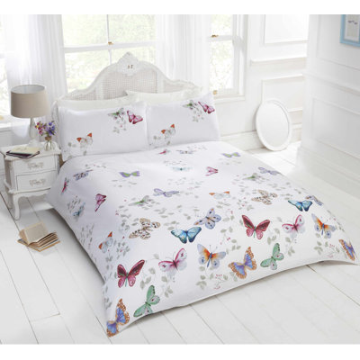 Butterflies 132 TC Duvet Cover Set