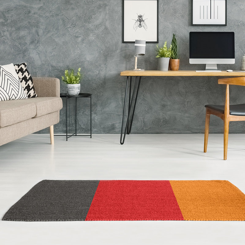 Striped Indoor Rug, Rectangle 2' x 3', Yes
