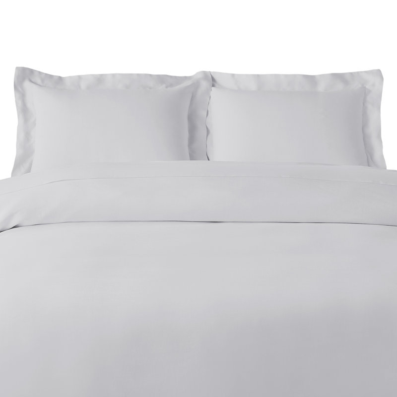 Platinum Rayon from Bamboo Full/Queen Duvet Cover Set