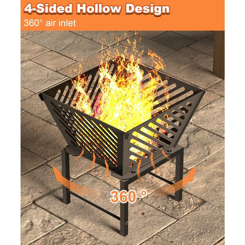 17-inch Portable Outdoor Fire Pit