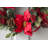 18" Artificial Spruce Poinsettia Berry Christmas Wreath