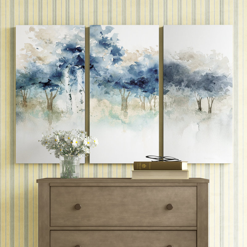 " Waters Edge I " 3 - Pieces, 40" H x 60" W