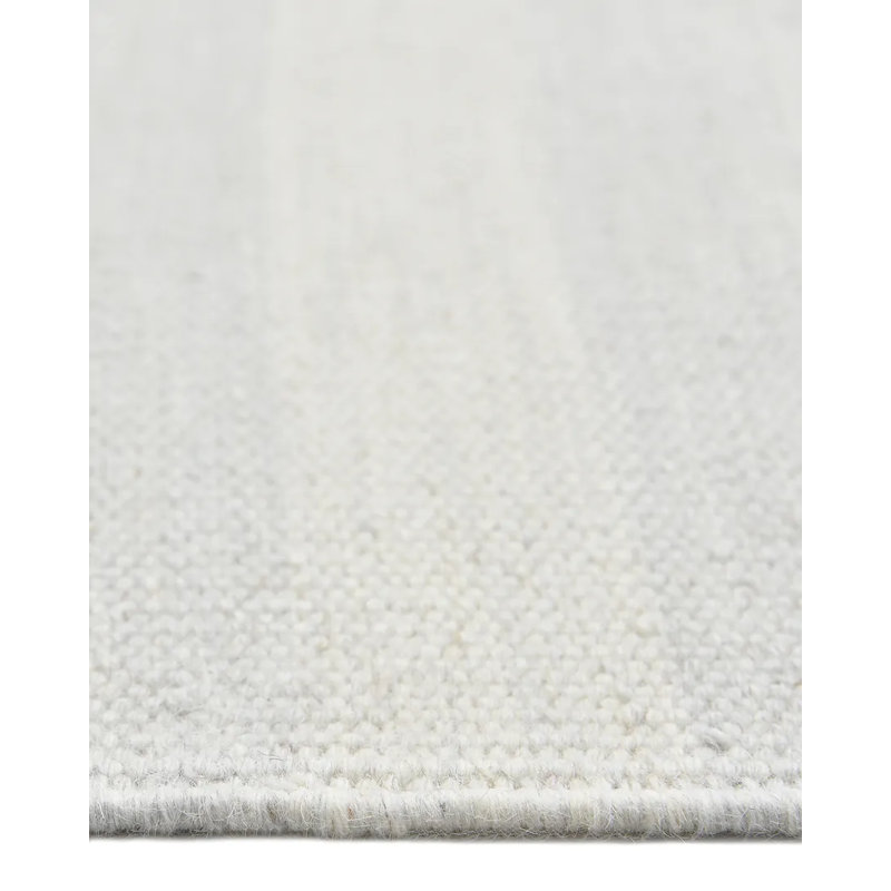 Striped Area Rug in Ivory, Rectangle 5' x 8'