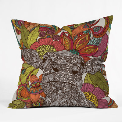 Coussin Arabella et les fleurs