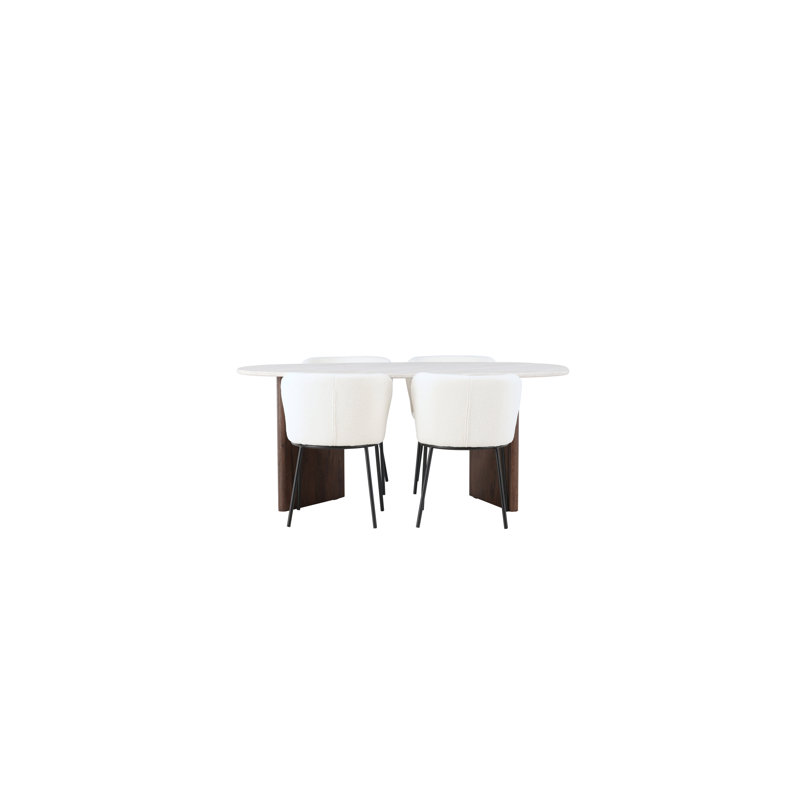 Weathers 4 - Person Dining Set