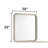 Aria Elegant Beige Framed Mirror made with wood(Includes Only Mirror)