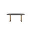 Revelin Oval Solid Wood Dining Table