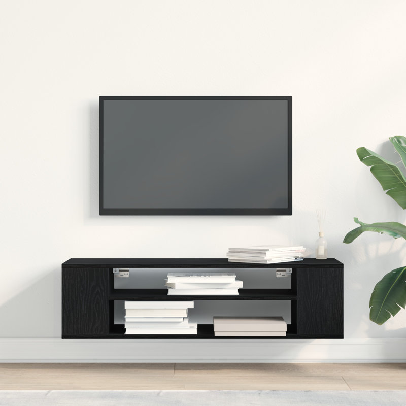 TV Stand for TVs up to 40", Black Oak