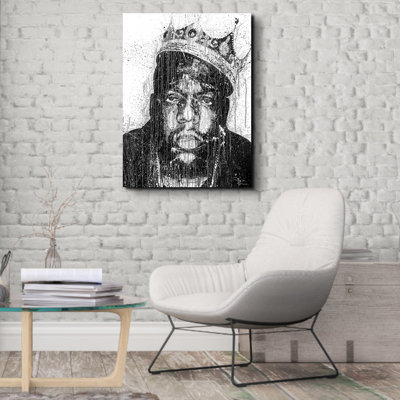 «Biggie» par Pratikacha Muir, reproduction d'art sur toile tendue