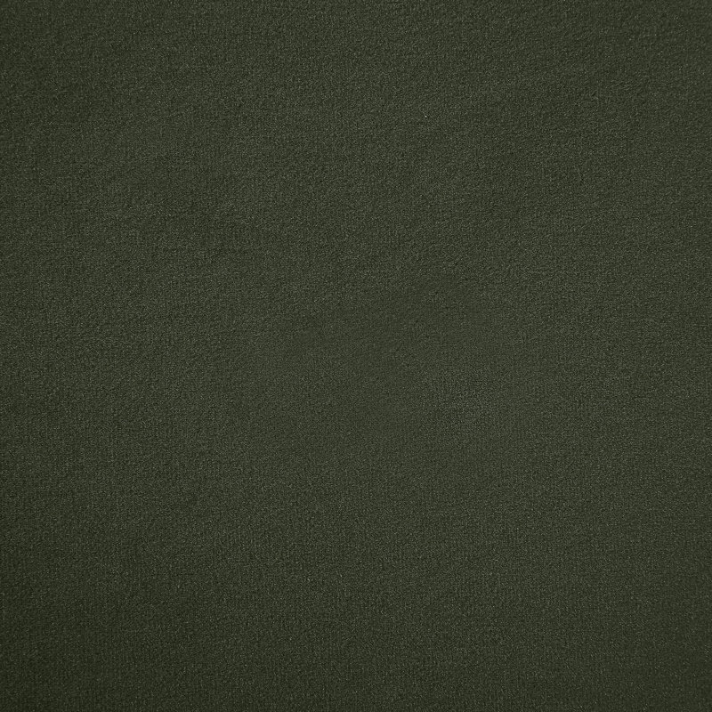 Chaise rembourrée Cedra, Velours vert, Brun